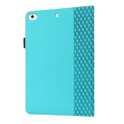 Rhombus Pattern Full Protection Anti-Drop Card Slots Design Skin-touch Feeling Stand Leather Tablet Case Cover for iPad Mini/Mini 2/mini 3/mini 4/mini (2019) 7.9 inch