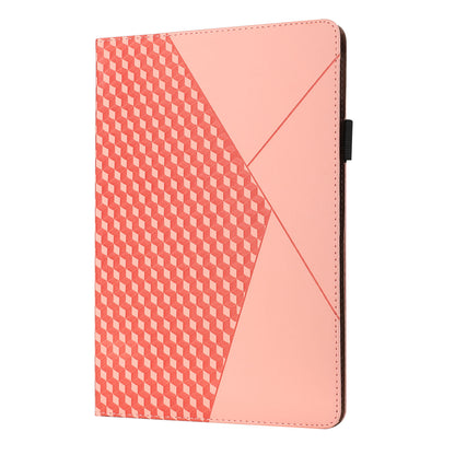 Rhombus Pattern Full Protection Anti-Drop Card Slots Design Skin-touch Feeling Stand Leather Tablet Case Cover for iPad Mini/Mini 2/mini 3/mini 4/mini (2019) 7.9 inch