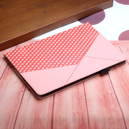 Rhombus Pattern Full Protection Anti-Drop Card Slots Design Skin-touch Feeling Stand Leather Tablet Case Cover for iPad Mini/Mini 2/mini 3/mini 4/mini (2019) 7.9 inch