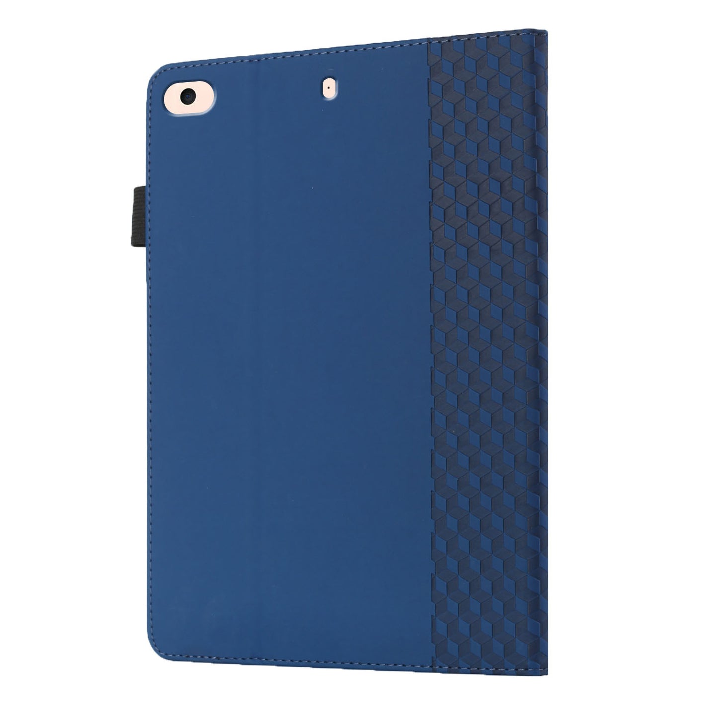 Rhombus Pattern Full Protection Anti-Drop Card Slots Design Skin-touch Feeling Stand Leather Tablet Case Cover for iPad Mini/Mini 2/mini 3/mini 4/mini (2019) 7.9 inch