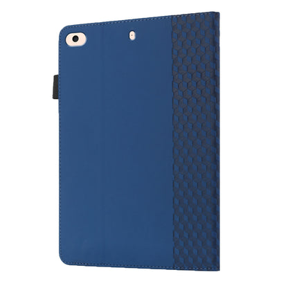 Rhombus Pattern Full Protection Anti-Drop Card Slots Design Skin-touch Feeling Stand Leather Tablet Case Cover for iPad Mini/Mini 2/mini 3/mini 4/mini (2019) 7.9 inch
