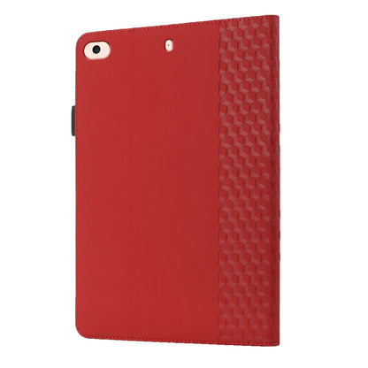 Rhombus Pattern Full Protection Anti-Drop Card Slots Design Skin-touch Feeling Stand Leather Tablet Case Cover for iPad Mini/Mini 2/mini 3/mini 4/mini (2019) 7.9 inch