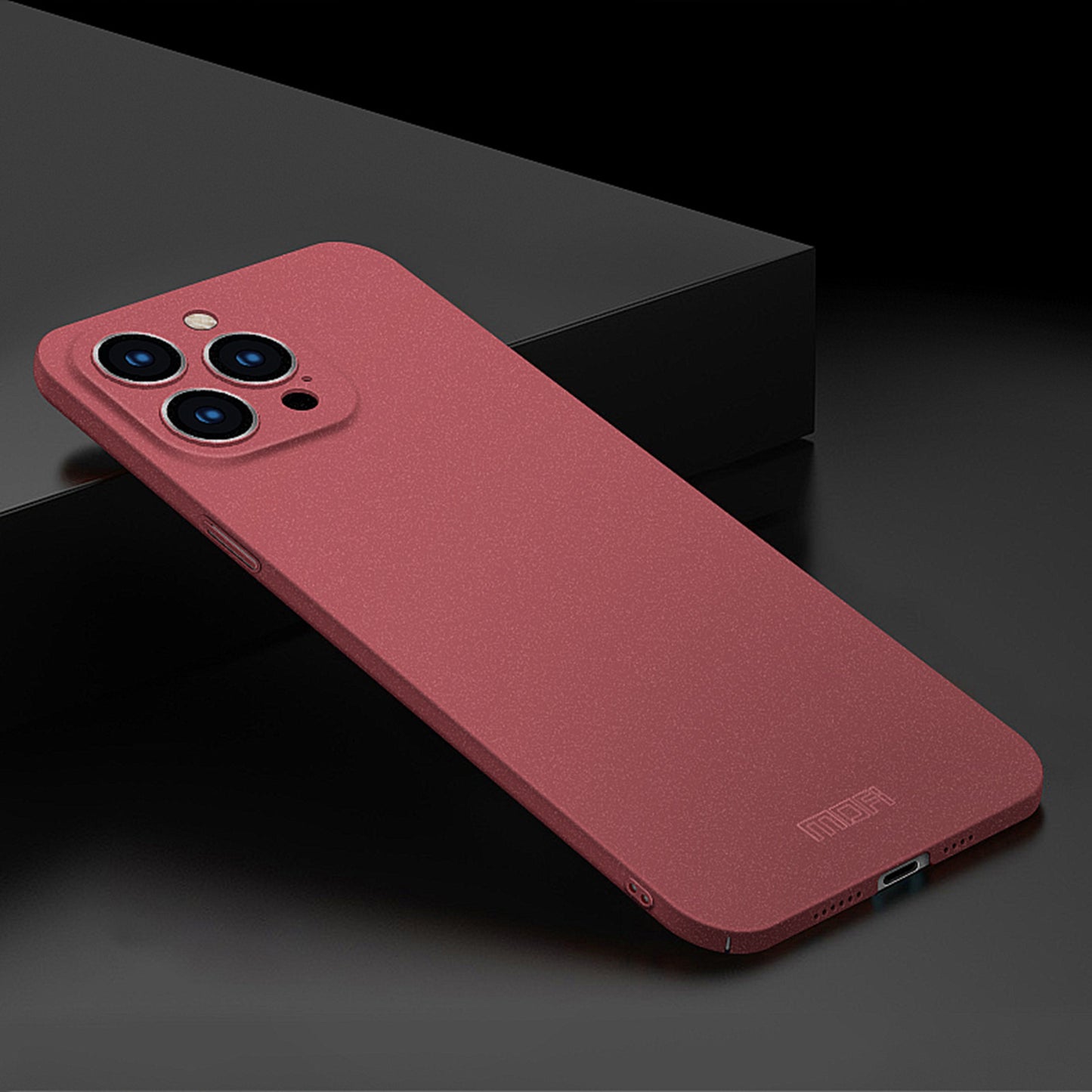 MOFI Shield Matte Series Fall-resistant Mobile Phone Protector Hard PC Case for iPhone 13 Pro 6.1 inch