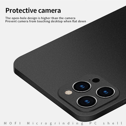 MOFI Shield Matte Series Fall-resistant Mobile Phone Protector Hard PC Case for iPhone 13 Pro 6.1 inch