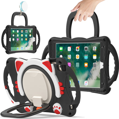 Rugged Heavy Duty 3-in-1 Rotary Kickstand PC + Silicone Protective Case for iPad Mini / 2 / 3 / 4 / mini (2019) 7.9 inch