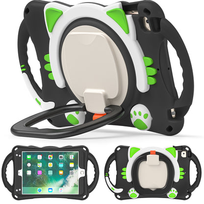 Rugged Heavy Duty 3-in-1 Rotary Kickstand PC + Silicone Protective Case for iPad Mini / 2 / 3 / 4 / mini (2019) 7.9 inch