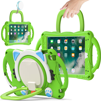 Rugged Heavy Duty 3-in-1 Rotary Kickstand PC + Silicone Protective Case for iPad Mini / 2 / 3 / 4 / mini (2019) 7.9 inch