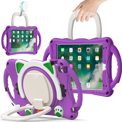 Rugged Heavy Duty 3-in-1 Rotary Kickstand PC + Silicone Protective Case for iPad Mini / 2 / 3 / 4 / mini (2019) 7.9 inch