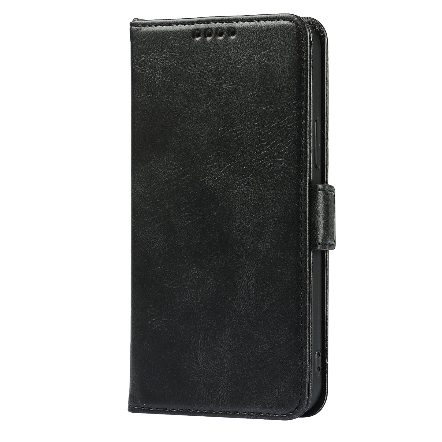 Retro Style Phone Shell Case RFID Blocking Magnetic Closure Wallet Phone Cover for iPhone 13 mini 5.4 inch