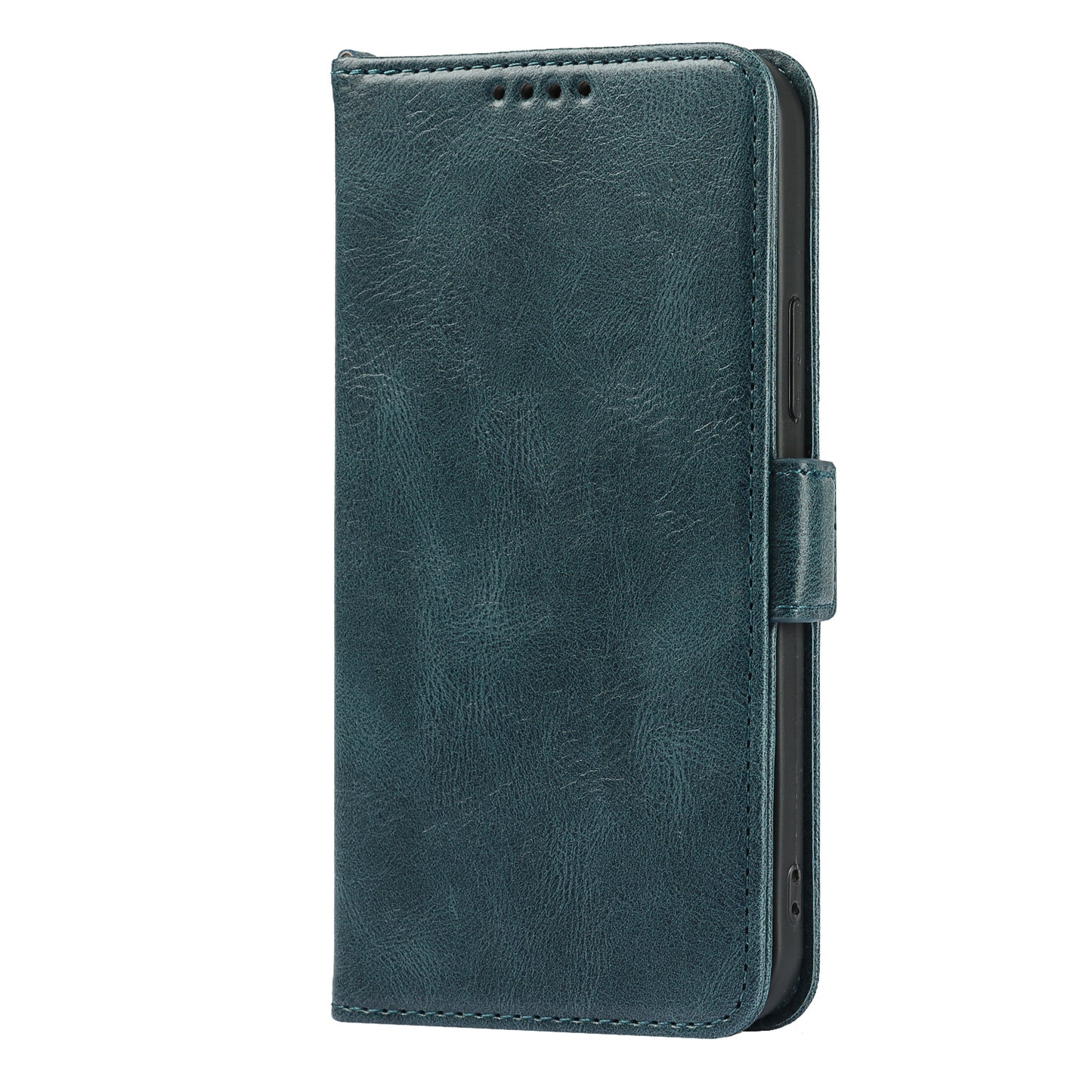 Retro Style Phone Shell Case RFID Blocking Magnetic Closure Wallet Phone Cover for iPhone 13 mini 5.4 inch