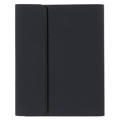 Wireless Bluetooth Keyboard + Auto Wake/Sleep Pen Slot Design Cloth Texture Tablet Leather Cover Shell for iPad mini (2021)