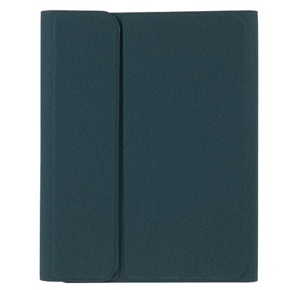 Wireless Bluetooth Keyboard + Auto Wake/Sleep Pen Slot Design Cloth Texture Tablet Leather Cover Shell for iPad mini (2021)