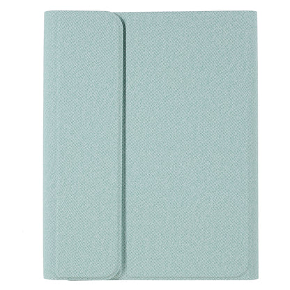 Wireless Bluetooth Keyboard + Auto Wake/Sleep Pen Slot Design Cloth Texture Tablet Leather Cover Shell for iPad mini (2021)