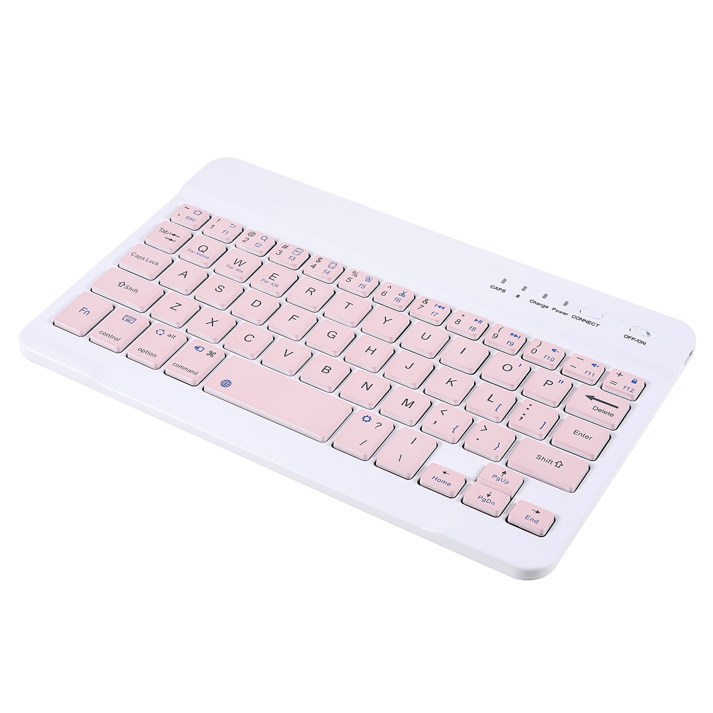 Wireless Bluetooth Keyboard + Auto Wake/Sleep Pen Slot Design Cloth Texture Tablet Leather Cover Shell for iPad mini (2021)