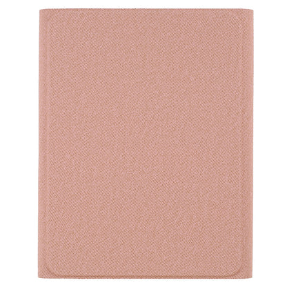 Wireless Bluetooth Keyboard + Auto Wake/Sleep Pen Slot Design Cloth Texture Tablet Leather Cover Shell for iPad mini (2021)