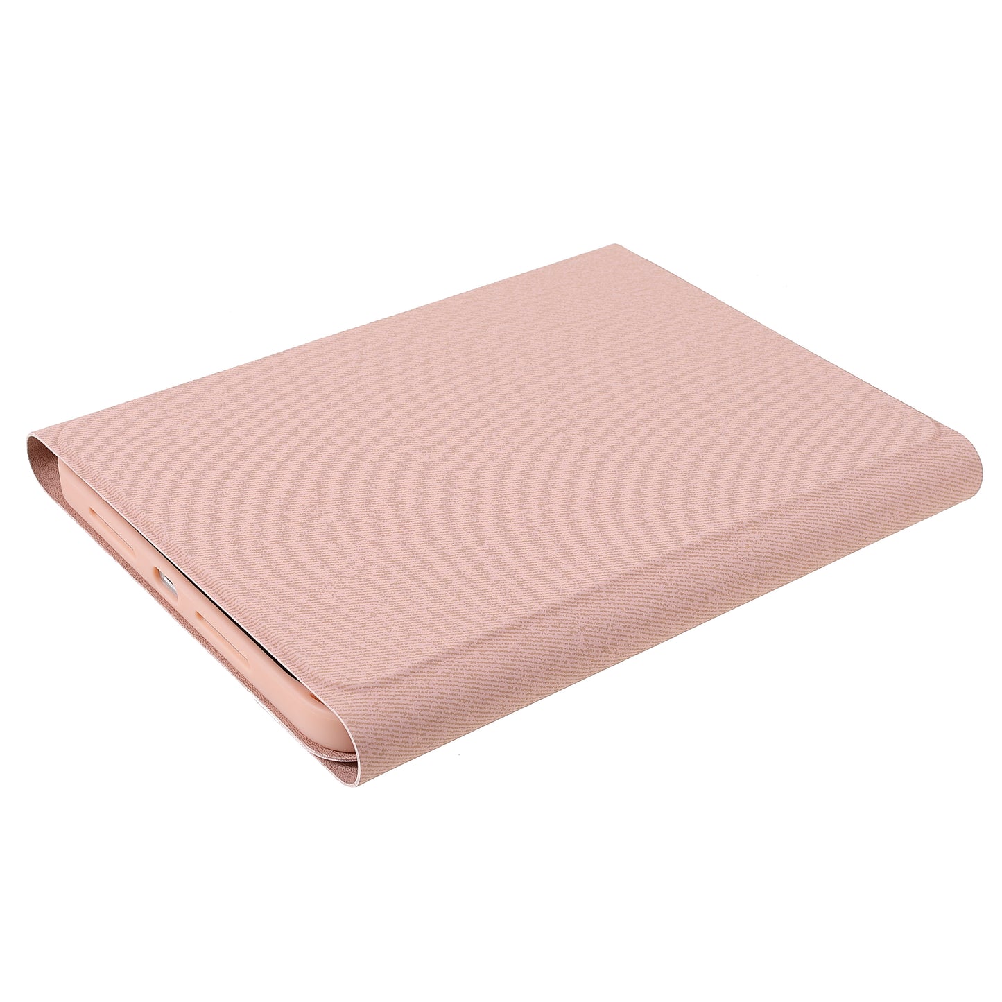 Wireless Bluetooth Keyboard + Auto Wake/Sleep Pen Slot Design Cloth Texture Tablet Leather Cover Shell for iPad mini (2021)