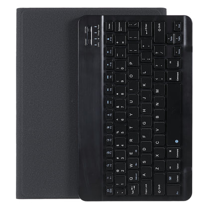 Bluetooth Wireless Keyboard + Cloth Texture TPU Pen Slot Tablet Case with Auto Wake/Sleep for iPad Pro 10.5-inch (2017)/iPad Air 10.5 inch (2019)/iPad 10.2 (2021)/(2020)/(2019)