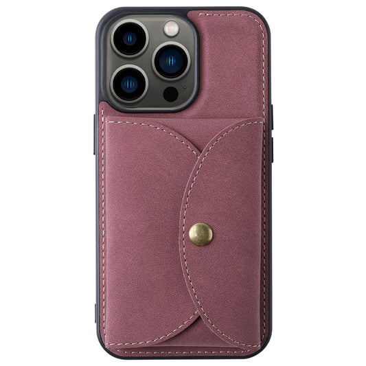 VILI TR Series Detachable 2-in-1 Design Magnetic Right Open Card Slot Leather Coated PC+TPU Case for iPhone 13 Pro 6.1 inch