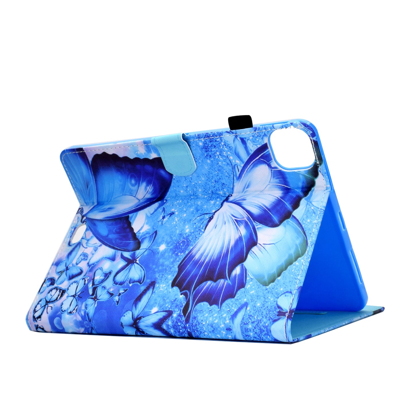 For iPad Pro 11-inch (2021)/(2020)/(2018)/Air (2020)/Air (2022) Pattern Printing Stitching PU Leather Auto Wake/Sleep Cover Card Slots Stand Tablet Case
