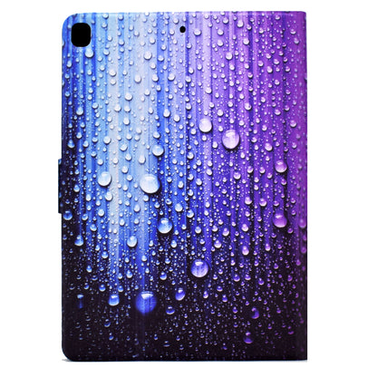 For iPad 10.2 (2021)/(2019)/(2020)/iPad Pro 10.5 (2017)/iPad Air 10.5 (2019) Pattern Printing PU Leather Tablet Case Cover Card Holder Stand Shell