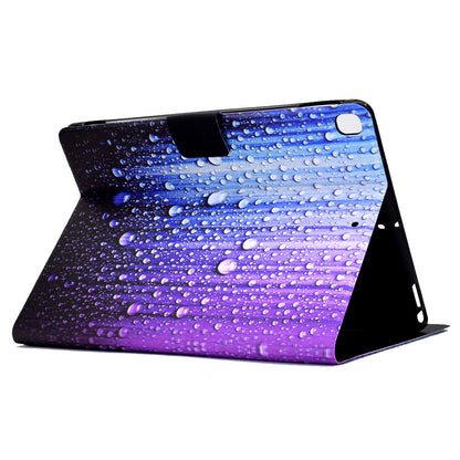 For iPad 10.2 (2021)/(2019)/(2020)/iPad Pro 10.5 (2017)/iPad Air 10.5 (2019) Pattern Printing PU Leather Tablet Case Cover Card Holder Stand Shell