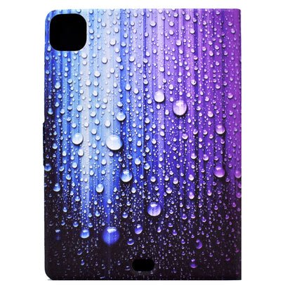 For iPad Pro 11-inch (2018)/(2020)/(2021)/iPad Air (2020)/Air (2022) Card Holder PU Leather Tablet Case Stand Pattern Printing Protective Cover