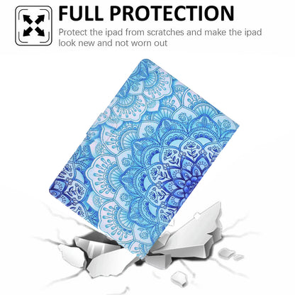 For iPad Pro 11-inch (2018)/(2020)/(2021)/iPad Air (2020)/Air (2022) Card Holder PU Leather Tablet Case Stand Pattern Printing Protective Cover