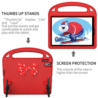 For iPad 9.7-inch (2017)/(2018)/iPad Pro 9.7-inch (2016)/iPad Air (2013)/Air 2 EVA Tablet Protective Case Palm Shape Kickstand Hand-held Grip Cover