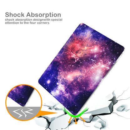 For iPad 10.2 (2021)/(2020)/(2019) Trifold Stand TPU+PU Leather Glittery Sequins Pattern Stylish Tablet Case Cover