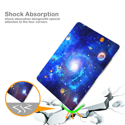 For iPad 10.2 (2021)/(2020)/(2019) Trifold Stand TPU+PU Leather Glittery Sequins Pattern Stylish Tablet Case Cover