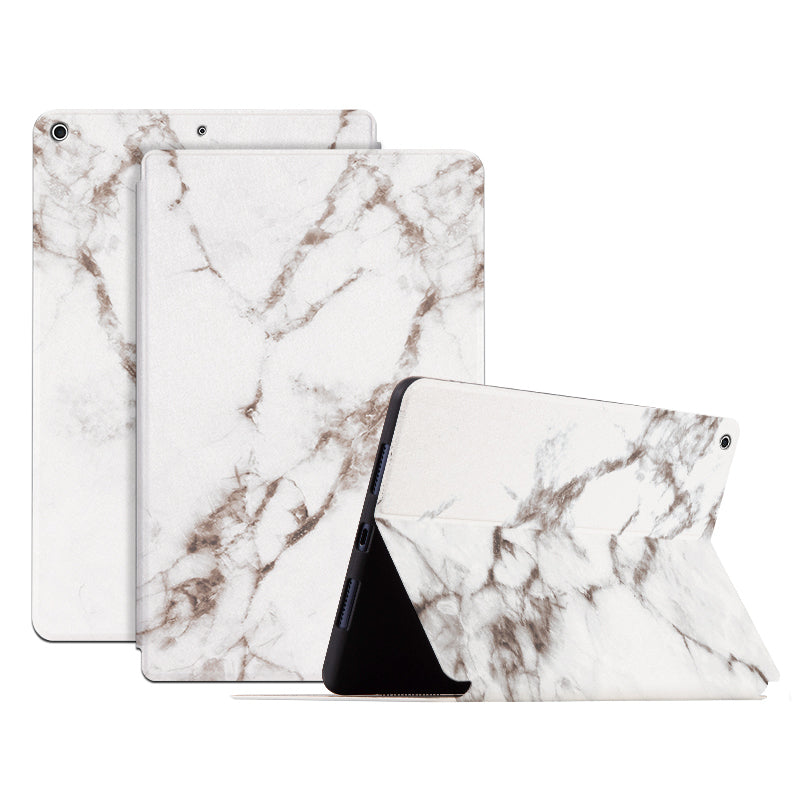For iPad 10.2 (2021)/(2020)/(2019) Pattern Printing Tablet Case PU Leather + TPU Stand Protective Cover