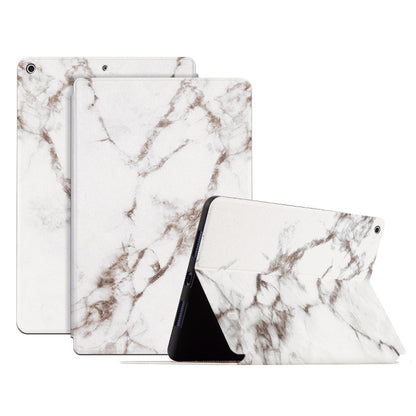 For iPad 10.2 (2021)/(2020)/(2019) Pattern Printing Tablet Case PU Leather + TPU Stand Protective Cover