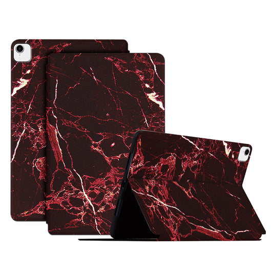 For iPad Pro 11-inch (2018)/(2020)/(2021) Auto Wake/Sleep Pattern Printing Tablet Case PU Leather + TPU Stand Well-protected Cover