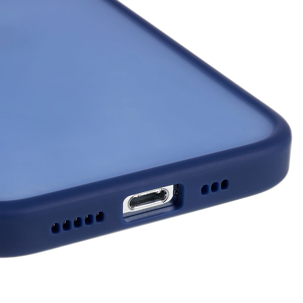 For iPhone 13 Pro 6.1 inch Soft-Touch Series Matte Phone Back Cover PC + TPU Anti-fingerprint Protective Case