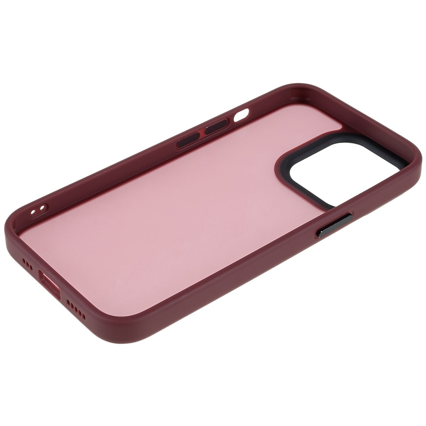 For iPhone 13 Pro 6.1 inch Soft-Touch Series Matte Phone Back Cover PC + TPU Anti-fingerprint Protective Case