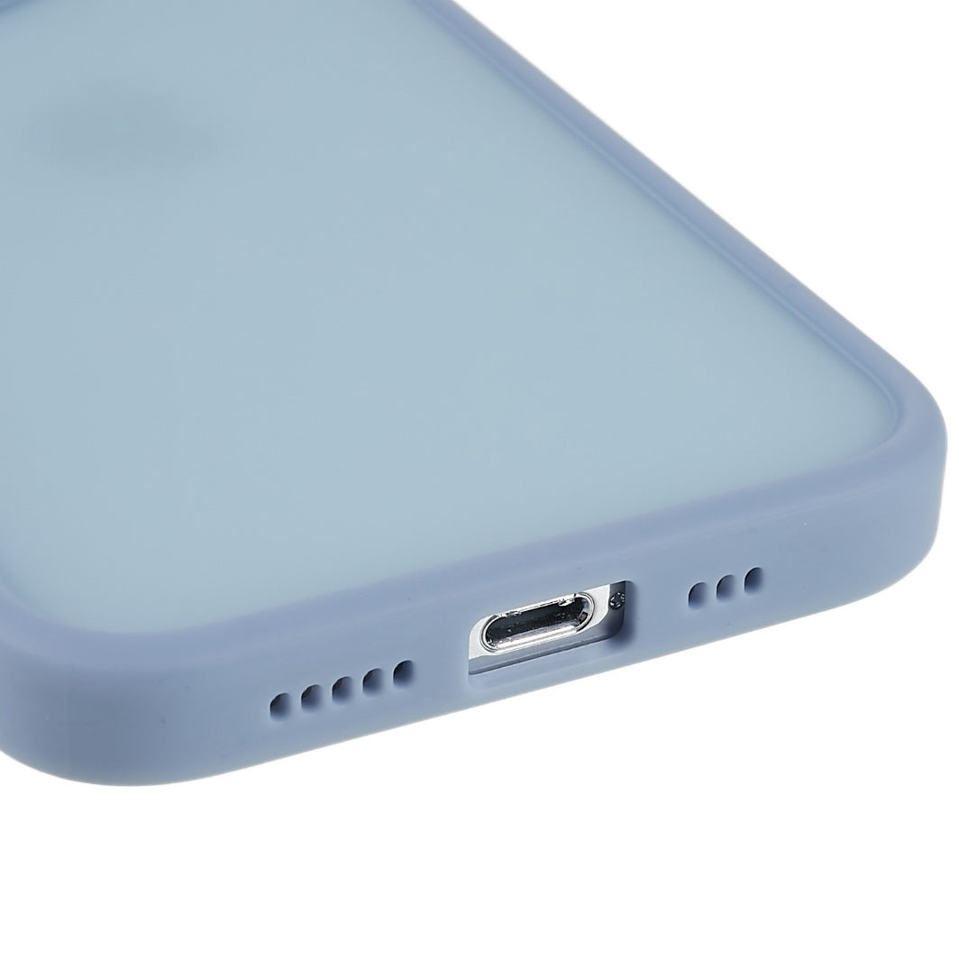 For iPhone 13 Pro 6.1 inch Soft-Touch Series Matte Phone Back Cover PC + TPU Anti-fingerprint Protective Case