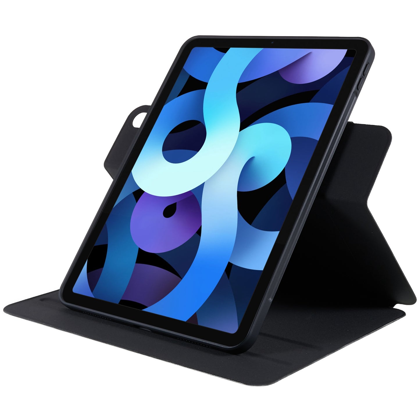 For iPad Air 10.9 inch (2020)/(2022) Skin-touch 2 in 1 Detachable Shockproof Case 360-degree Rotating Tablet Cover with Stand