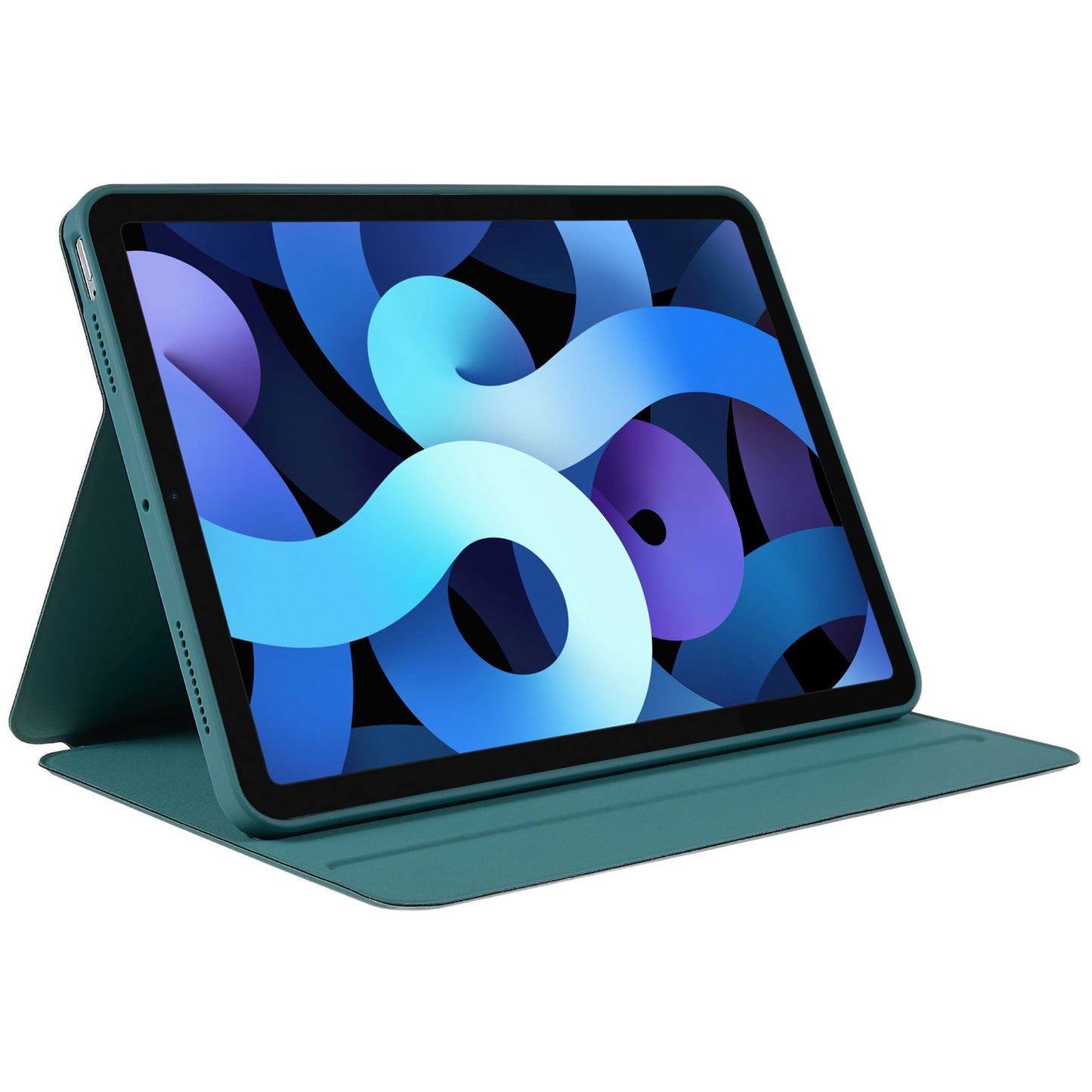For iPad Air 10.9 inch (2020)/(2022) Skin-touch 2 in 1 Detachable Shockproof Case 360-degree Rotating Tablet Cover with Stand