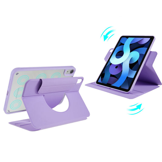 For iPad Air 10.9 inch (2020)/(2022) Skin-touch 2 in 1 Detachable Shockproof Case 360-degree Rotating Tablet Cover with Stand