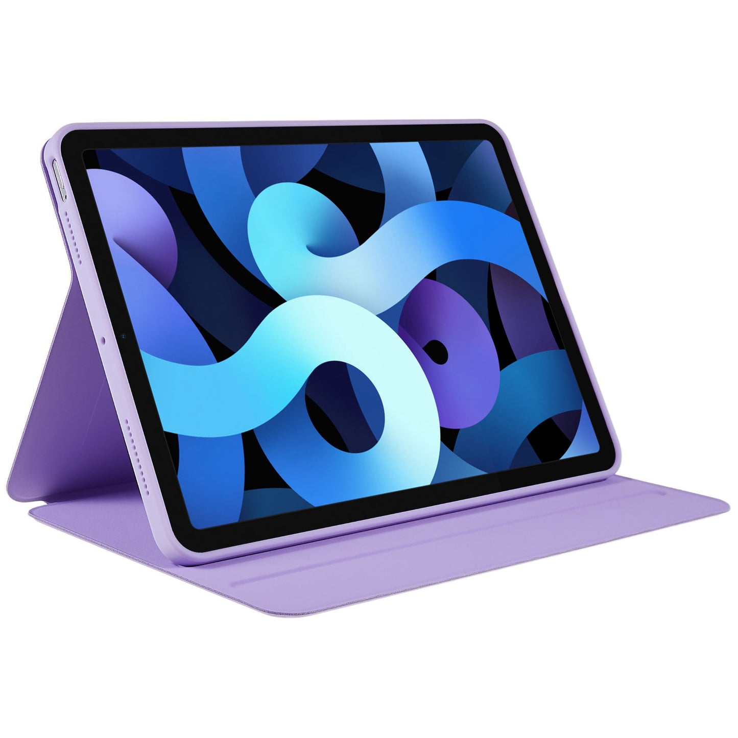 For iPad Air 10.9 inch (2020)/(2022) Skin-touch 2 in 1 Detachable Shockproof Case 360-degree Rotating Tablet Cover with Stand