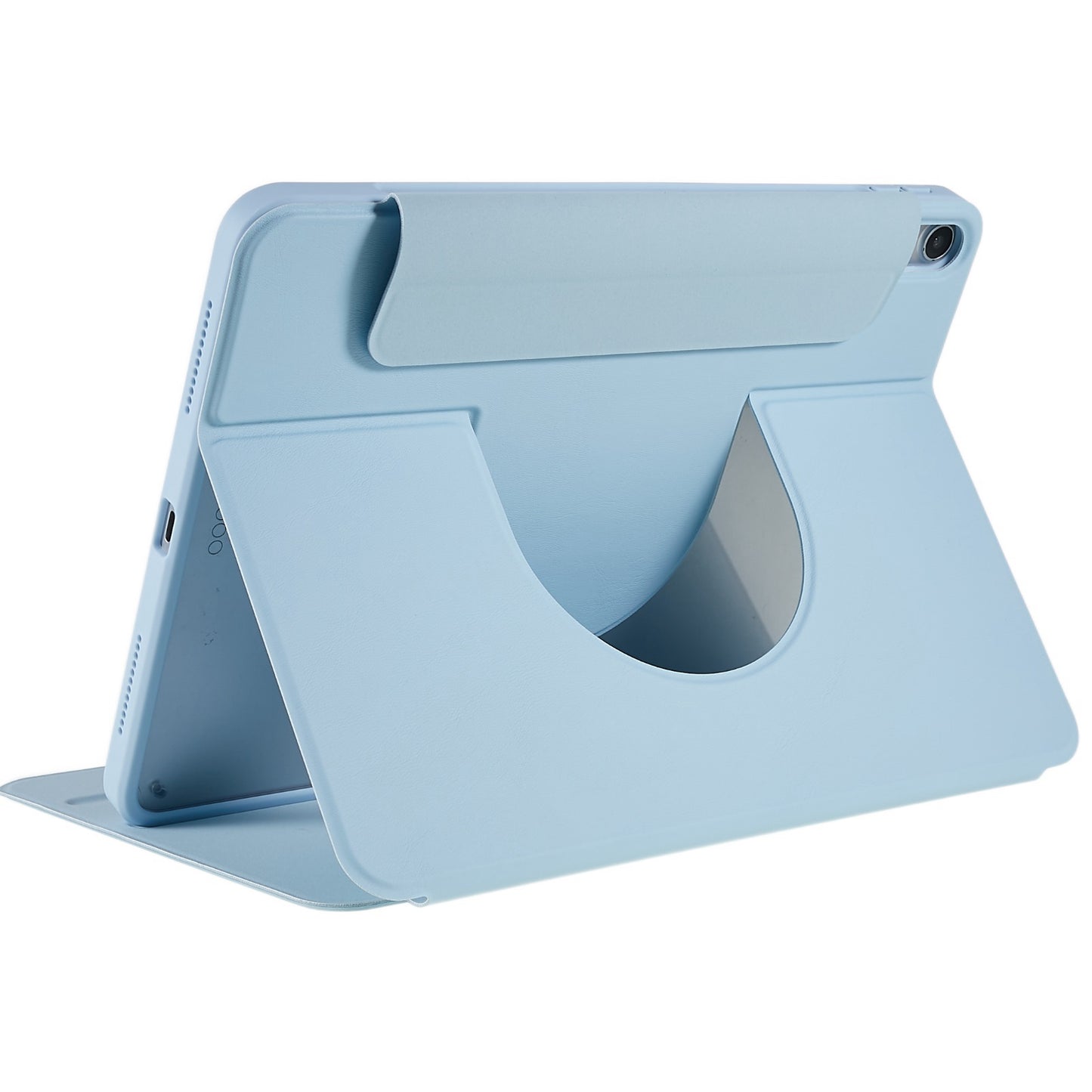 For iPad Air 10.9 inch (2020)/(2022) Skin-touch 2 in 1 Detachable Shockproof Case 360-degree Rotating Tablet Cover with Stand