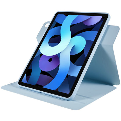 For iPad Air 10.9 inch (2020)/(2022) Skin-touch 2 in 1 Detachable Shockproof Case 360-degree Rotating Tablet Cover with Stand
