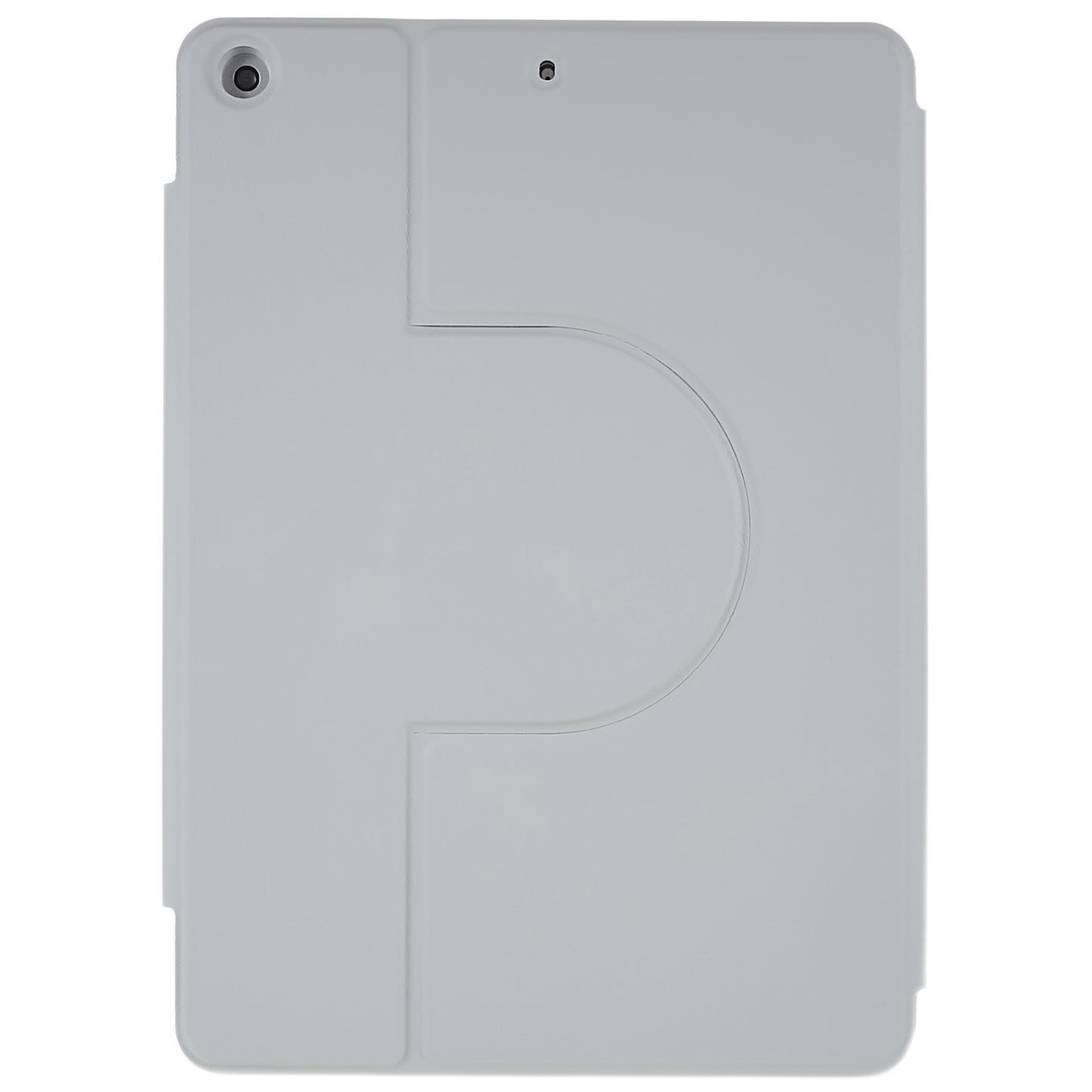 For iPad 10.2 (2021)/(2020)/(2019) Scratch Resistant Case 2 in 1 Detachable Skin-touch Tablet Stand Cover Support 360-degree Rotating
