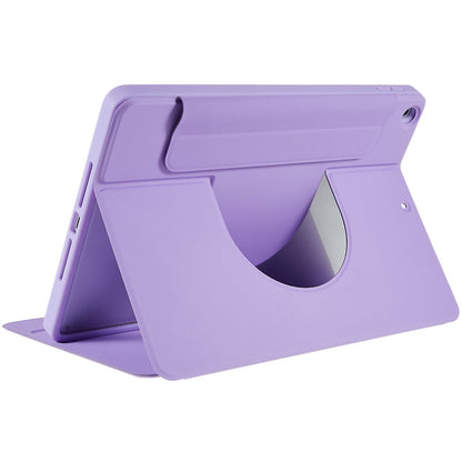 For iPad 10.2 (2021)/(2020)/(2019) Scratch Resistant Case 2 in 1 Detachable Skin-touch Tablet Stand Cover Support 360-degree Rotating