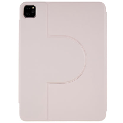 For iPad Pro 11-inch (2021) (2020) (2018) Skin-touch Shockproof Case 360-degree Rotating 2 in 1 Detachable Tablet Cover with Stand