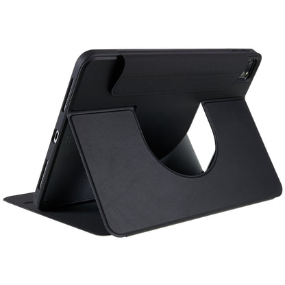 For iPad Pro 12.9-inch (2021)/(2020)/(2018) Skin-touch Shockproof Case 360-degree Rotating 2 in 1 Detachable Tablet Cover with Stand
