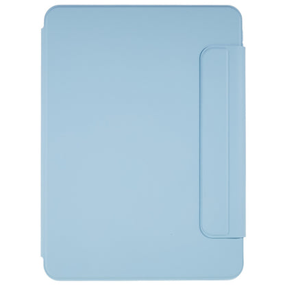 For iPad Pro 12.9-inch (2021)/(2020)/(2018) Skin-touch Shockproof Case 360-degree Rotating 2 in 1 Detachable Tablet Cover with Stand