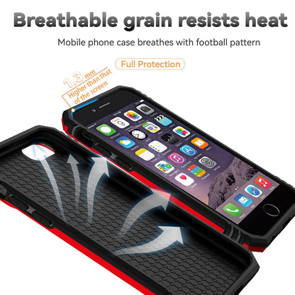 For iPhone SE (2022)/SE (2020)/8/7 4.7 inch Dustproof Phone Case Ring Kickstand Hybrid PC TPU Phone Shell with Slide Camera Protection Cover