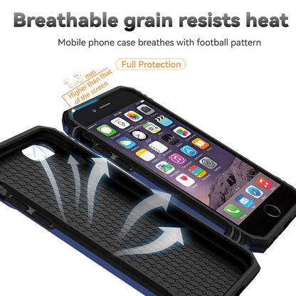 For iPhone SE (2022)/SE (2020)/8/7 4.7 inch Dustproof Phone Case Ring Kickstand Hybrid PC TPU Phone Shell with Slide Camera Protection Cover
