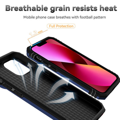 For iPhone 13 Pro 6.1 inch Slide Camera Protection Cover Lightweight Phone Case Ring Kickstand Hybrid PC + TPU Phone Shell